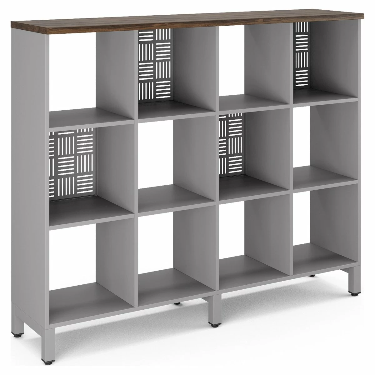 Стеллажная система Kobor SQ-3Х4 aluminum/charlston