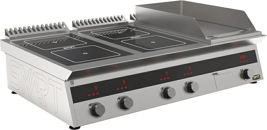 Плита индукционная комбинированная SMART INDUCTION K76-5KPN