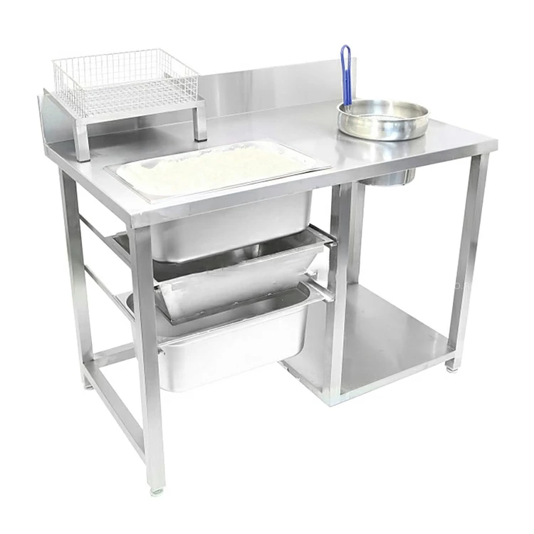 Стол для панировки с ручным просеиванием RoboLabs SR-P1-120