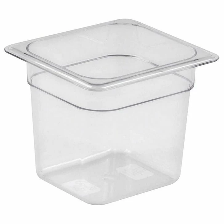 Гастроемкость Kitchen Muse GN1/6х150мм поликарбонат, JW-P166