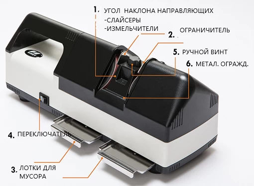 Устройство для заточки ножей KT NIREY KE-500