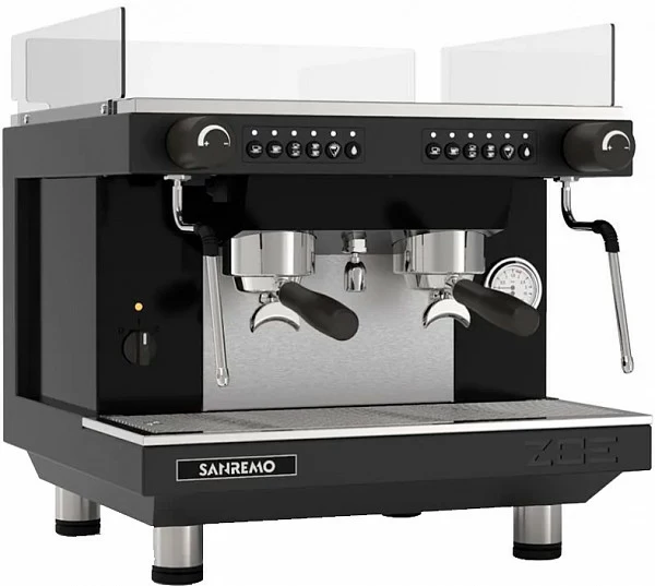 Кофемашина Sanremo Zoe SED Compact 2Gr, автоматическая, черная