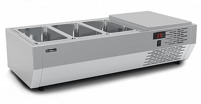 Витрина для ингредиентов Полюс Carboma A30 SM 0,9 (3 GN1/4)