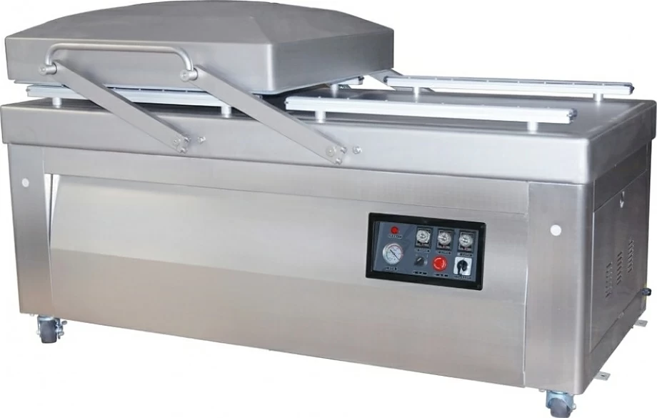 Напольный вакуумный упаковщик Hualian Machinery HVC-820S/2B (нерж.)