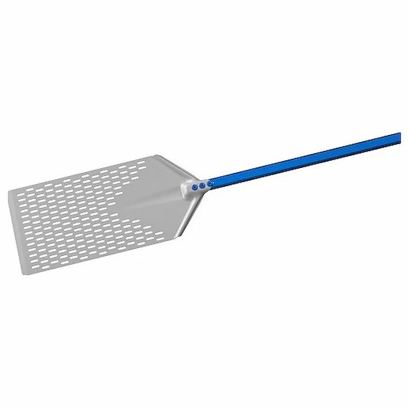 Лопата для римской пиццы прямоуг. 23*40 см. l=150 см. перфорир. Gimetal /1/