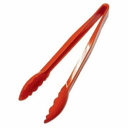 Щипцы универсальные L= 24 см красные поликарбонат (до +120°C) MG /1/20/