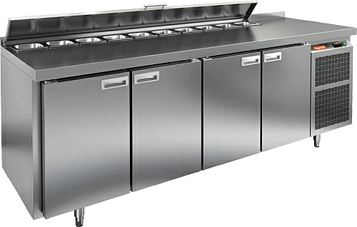 Стол охлаждаемый для салатов HICOLD SL2-1111GN (1/6)
