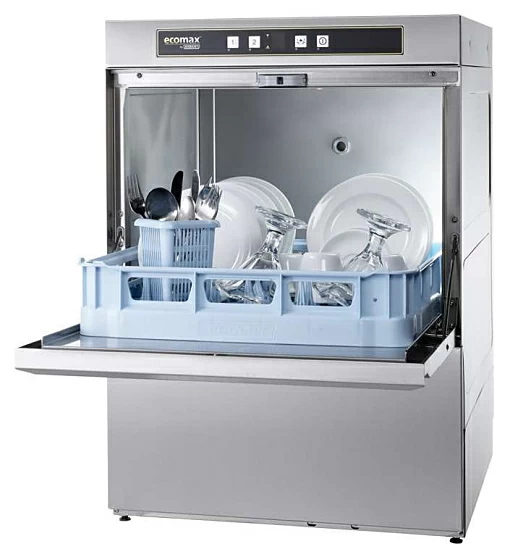 Машина посудомоечная HOBART ECOMAX 504-12B, дренажная помпа, дозатор моющего средства