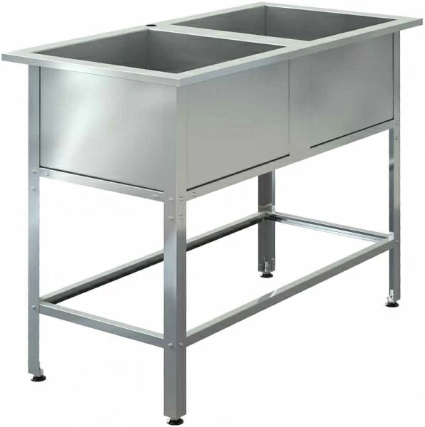 Ванна моечная Assum ВМС-П-2/530 (1250х630х850)