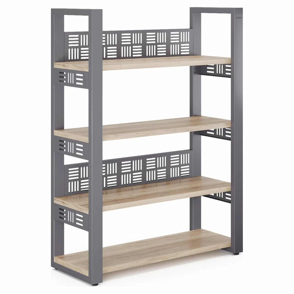 Стеллаж открытый Kobor SO4-80/36 graphite/natural