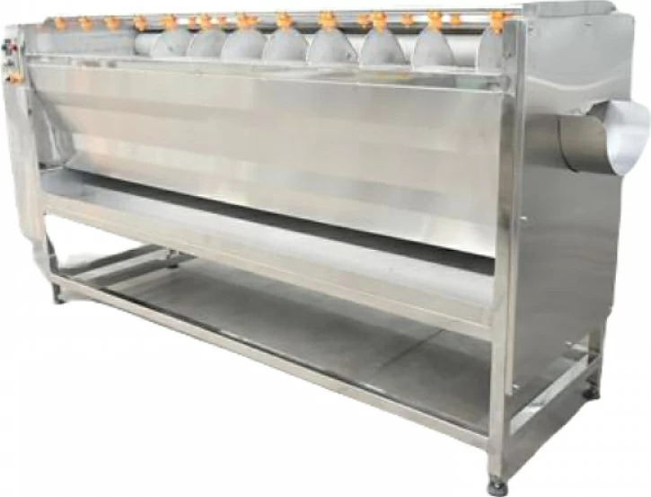 Щёточная машина для мойки овощей Hualian Machinery SX1500B