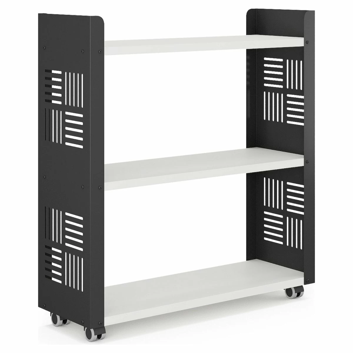 Стеллаж мобильный Kobor SM3-90/30 black/premium