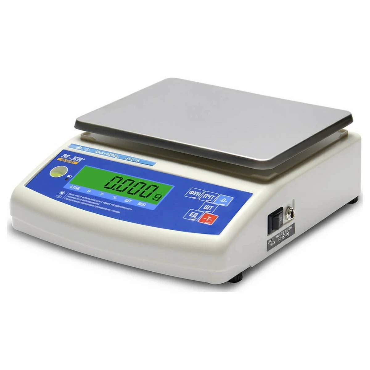 Весы лабораторные Mertech M-ER 122АCF-3000.1