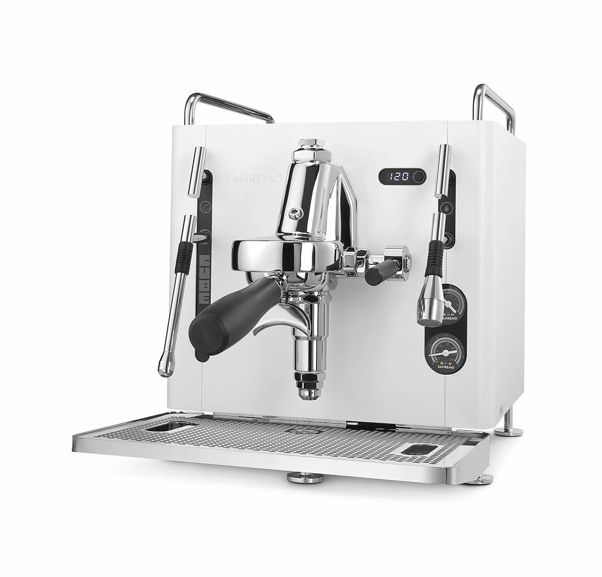 Кофемашина Sanremo Cube R Absolute 1 Gr, стальная wifi — ротационный насос