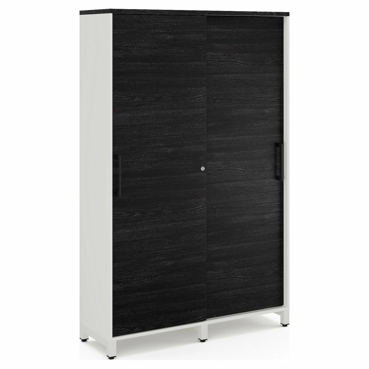 Гардероб-купе Kobor HG-120/40/M white/wood