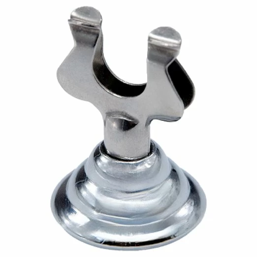 Держатель для ценников и табличек d=2,5 см. h=3,7 см. нерж. на подставке MGsteel /1/576/