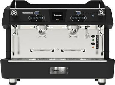 Кофемашина рожковая мультибойлерная Fiamma COMPASS 2 MB TC BLACK (автомат, 2 группы)