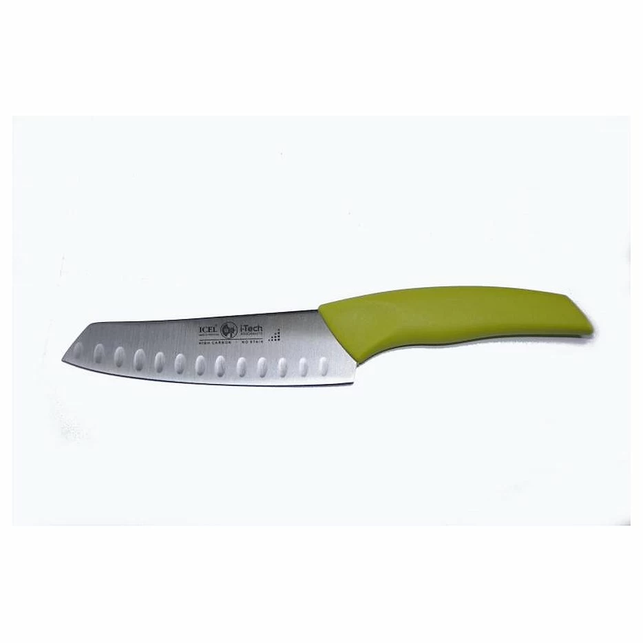 Нож шеф японский 140/260 мм. салатовый I-TECH Icel /1/12/