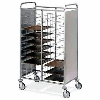 Тележка для подносов Metalcarrelli 1477U-PI