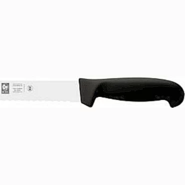 Нож для нарезки 300/440 мм. черный с волн. кромкой PRACTICA Icel (24100.3460000.300) /1/6/