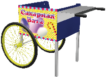 Тележка для аппарата сахарной ваты ТТМ ТАСВ-054СКС