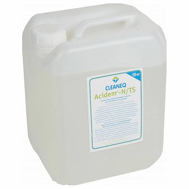 Кислотное ополаскивающее средство CLEANEQ Acidem N/TS для посудомоечных машин, 10 кг