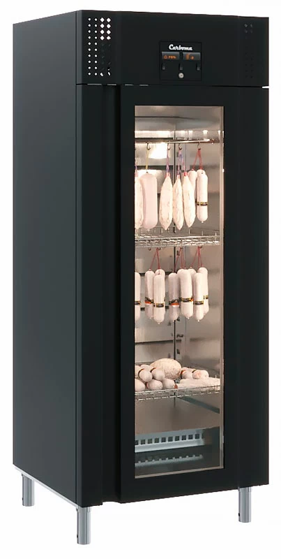 Шкаф для созревания мяса и сыра Полюс Carboma PRO M700GN-1-G-MHC 9005