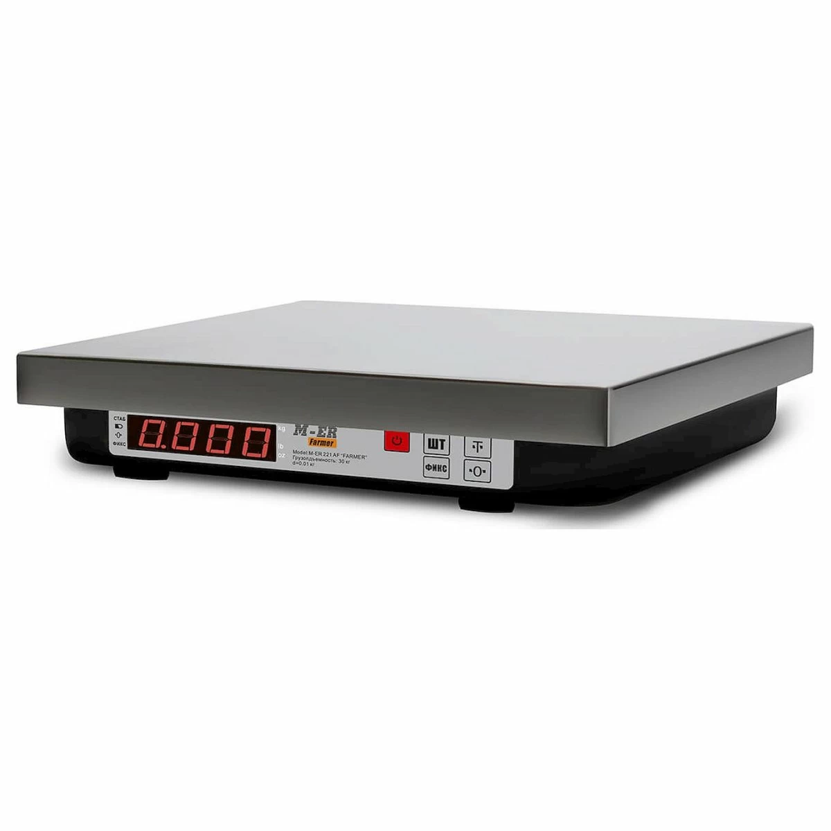 Весы Mertech M-ER 221F-15.2 LED RS232 и USB(COM)