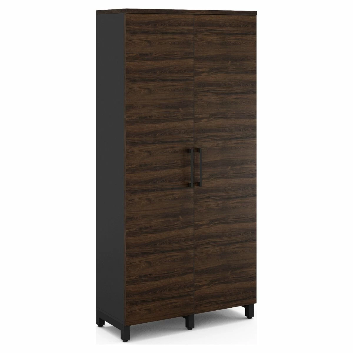 Шкаф распашной Kobor HR/5-90/40/M black/charlston