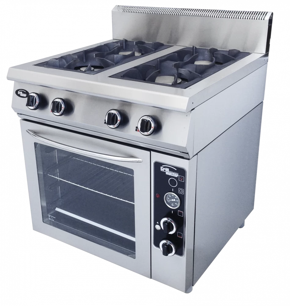 Плита газовая Grill Master Ф4ПДГ/800(г) (50001г) с полностью газовой духовкой