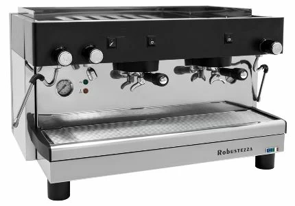 Кофемашина полуавтоматическая ROBUSTEZZA STH2M черная, высокие группы, 1Ф