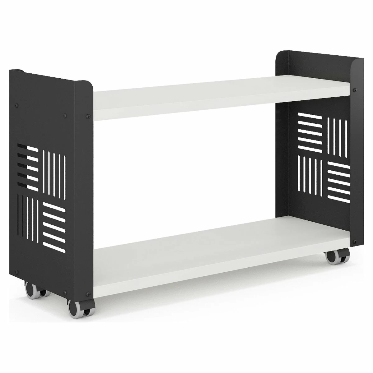 Стеллаж мобильный Kobor SМ2-90/30 black/premium