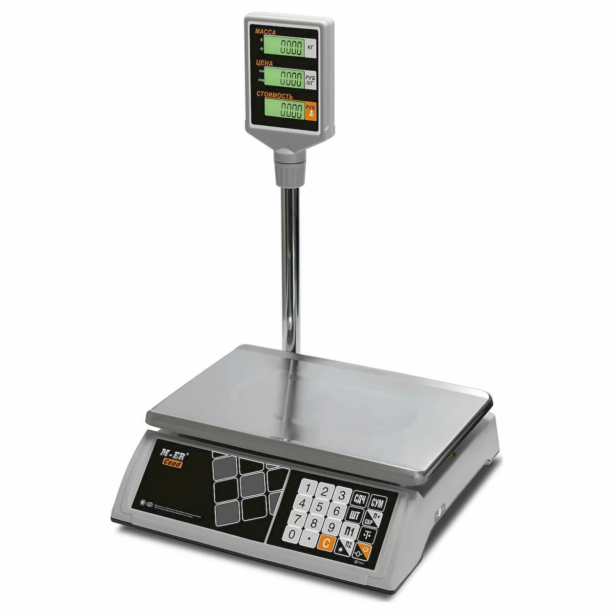 Весы торговые Mertech M-ER 327ACP-15.2 LCD