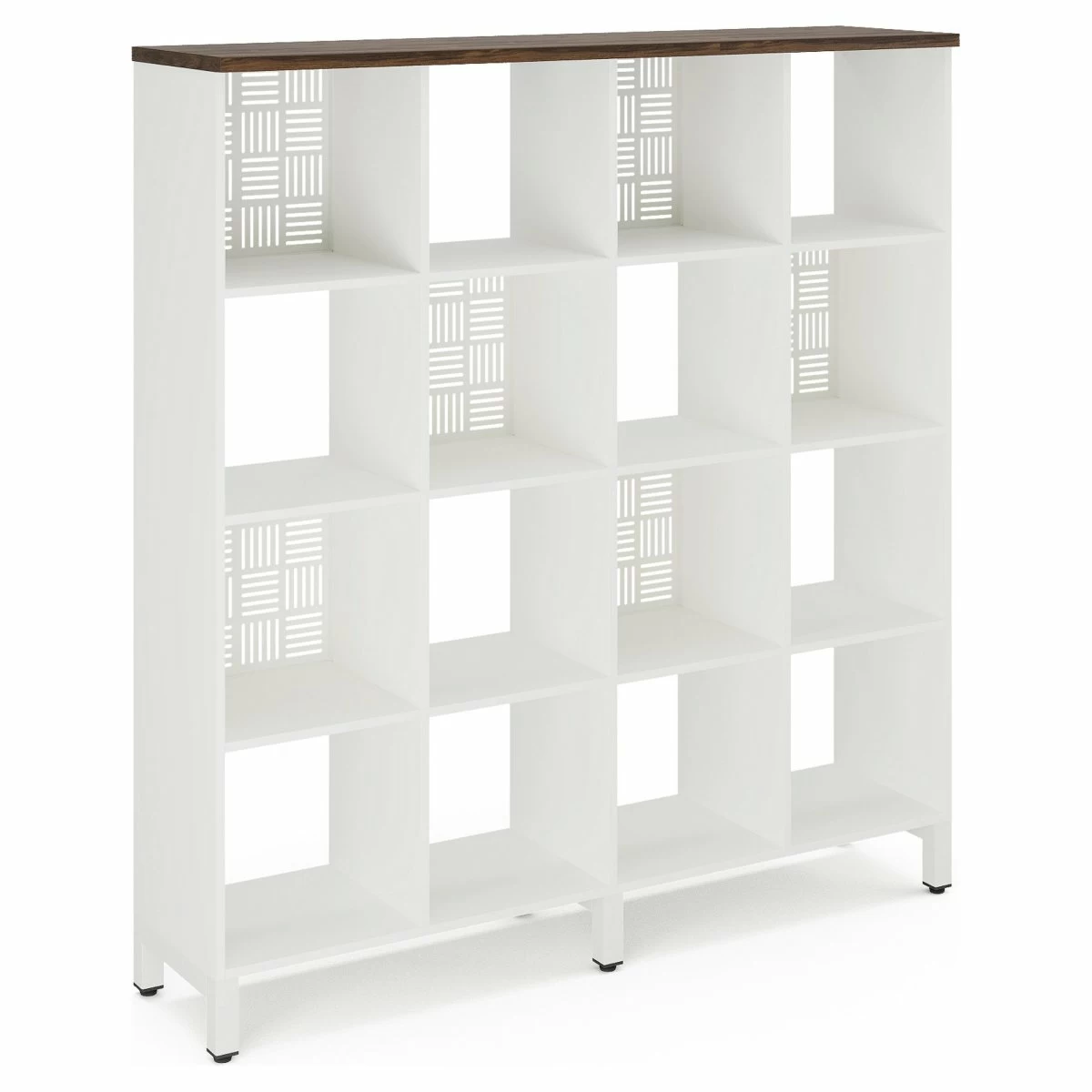Стеллажная система Kobor SQ-4X4 white/charlston