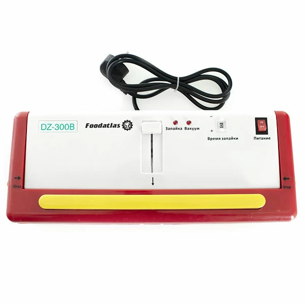 Вакуумный упаковщик с удалением жидкости Foodatlas DZ-300B Pro