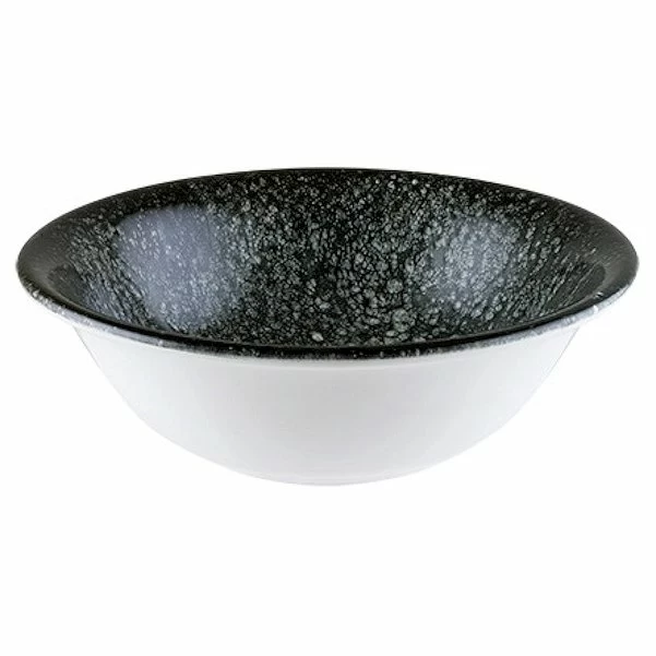 Салатник d=160 мм. 400 мл. h=53 мм. Черный Космос, форма Гурмэ Bonna /1/12/