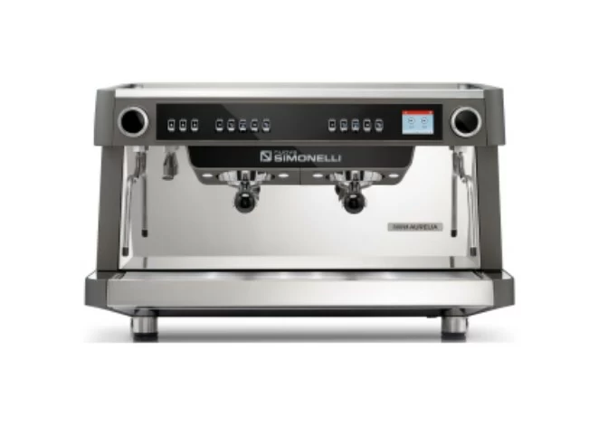 Кофемашина рожковая автоматическая Nuova Simonelli Nuova Aurelia MP 2Gr 220V metallic grey+high groups+Autopurge