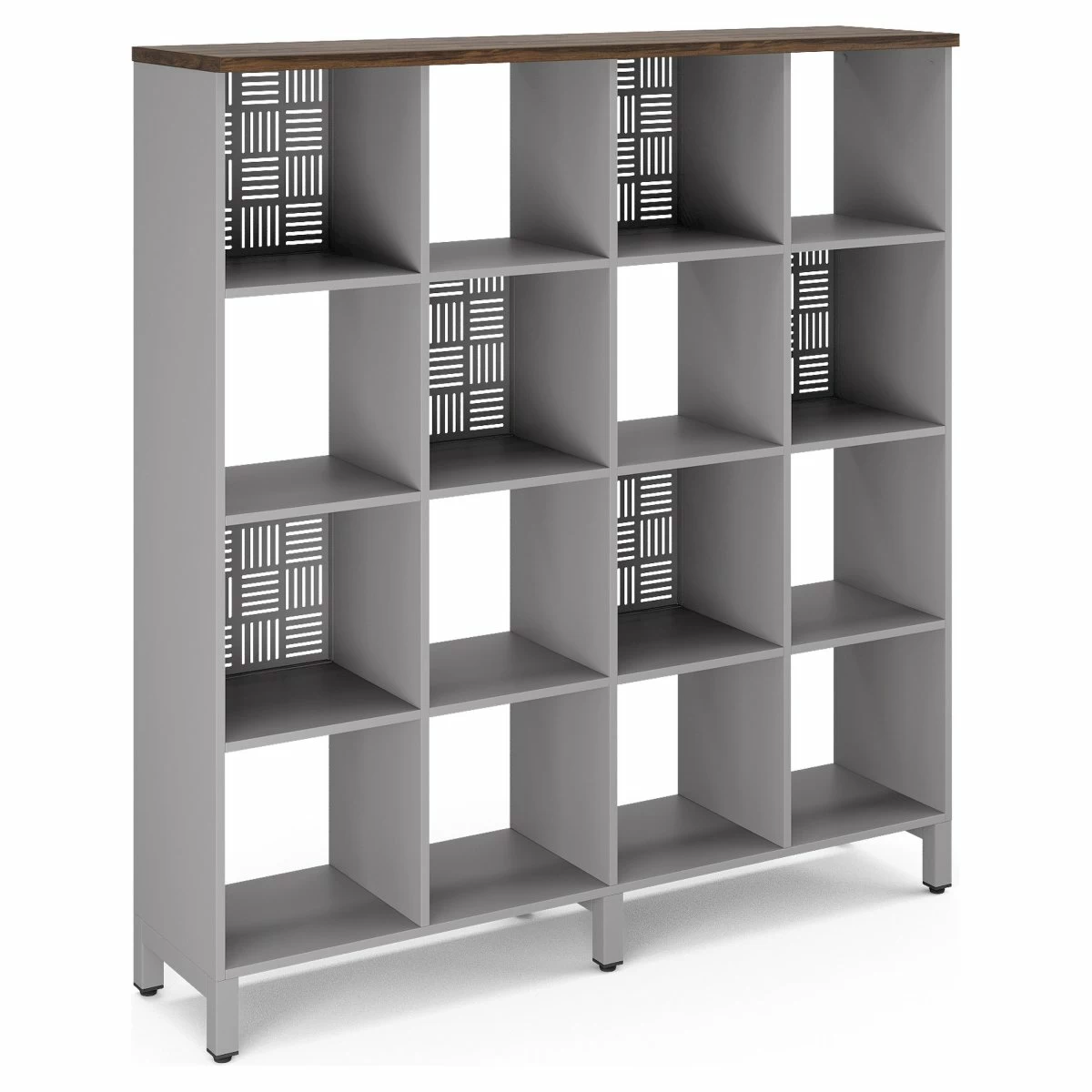 Стеллажная система Kobor SQ-4X4 aluminum/charlston