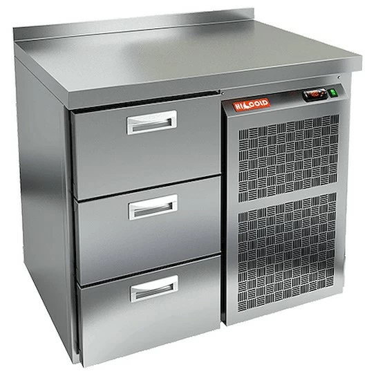 Стол морозильный HICOLD GN 3 BR2 BT
