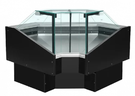 Витрина холодильная Don-Service Rimo Cube Угол Внутр.центр.