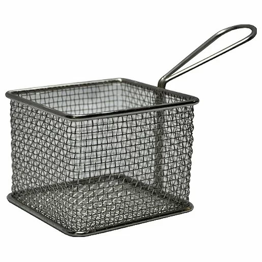 Корзинка для картофеля фри 10*10*8 см. нерж. MGSteel /1/72/
