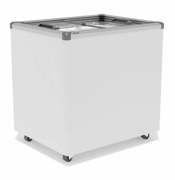 Морозильный ларь FROSTOR FG 250 С (FG 200 С) серый V25 (алюминиевая рамка)