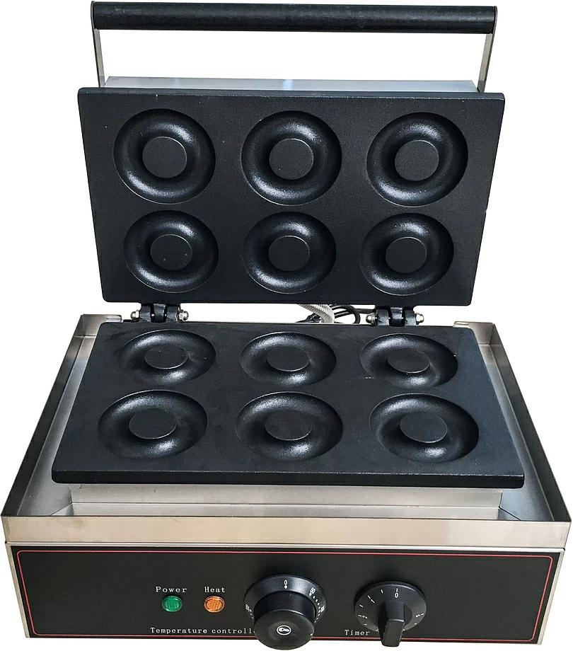 Вафельница для пончиков EKSI EDM-6