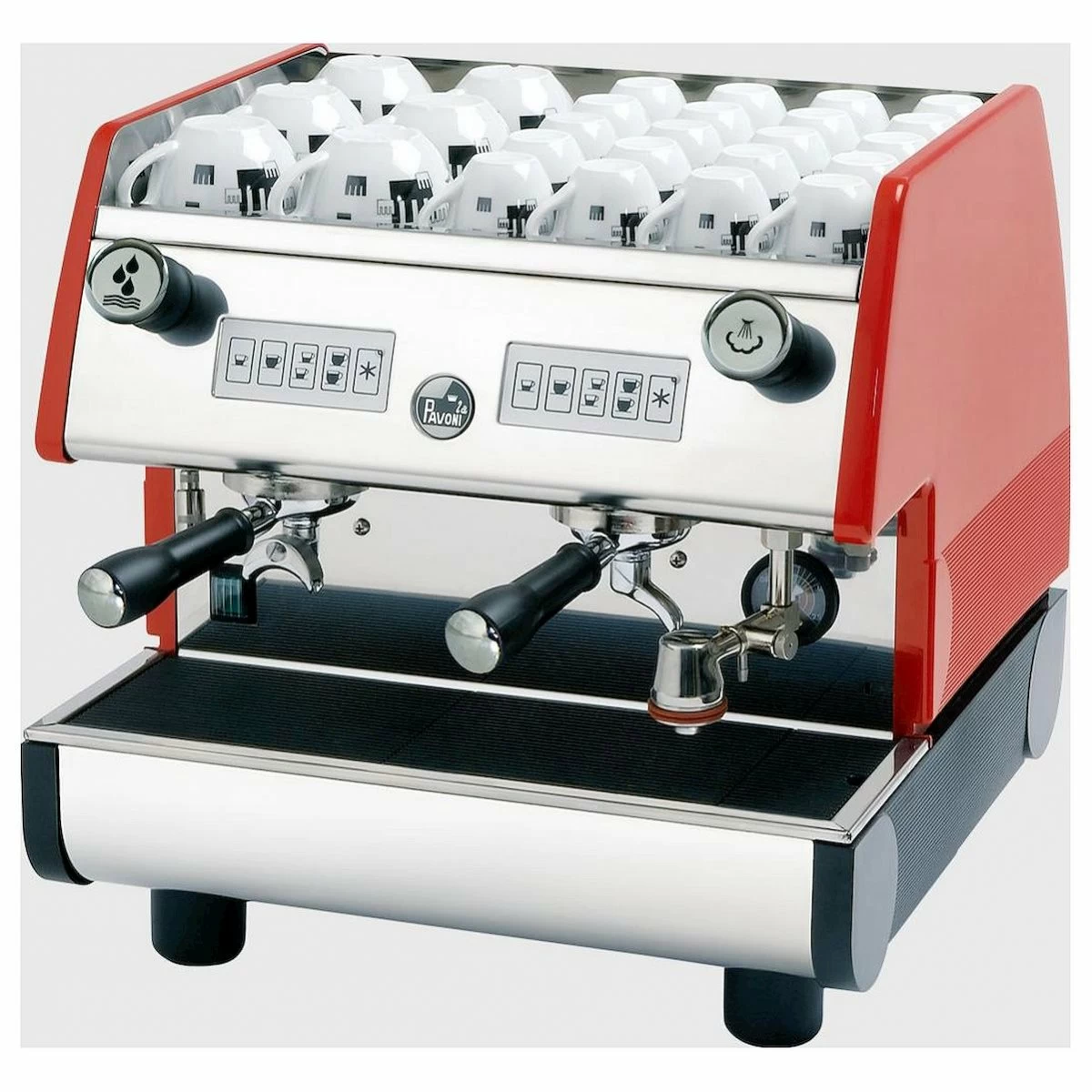 Кофемашина автоматическая La Pavoni PUB2V красная
