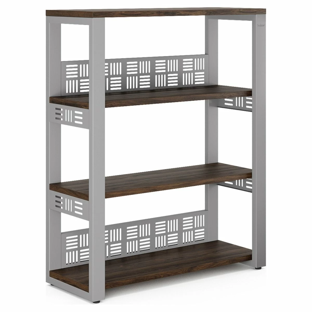 Стеллаж открытый Kobor ST3-120/36 aluminum/charlston