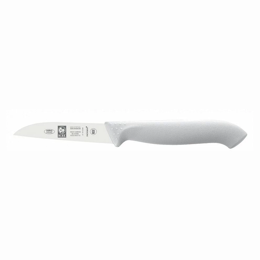 Нож для овощей 80/190 мм. белый HoReCa Icel /1/12/