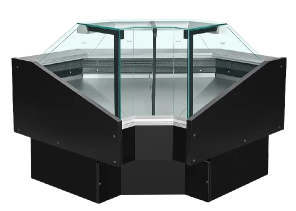 Витрина холодильная Don-Service Rimo Cube Угол Внутр. авт.