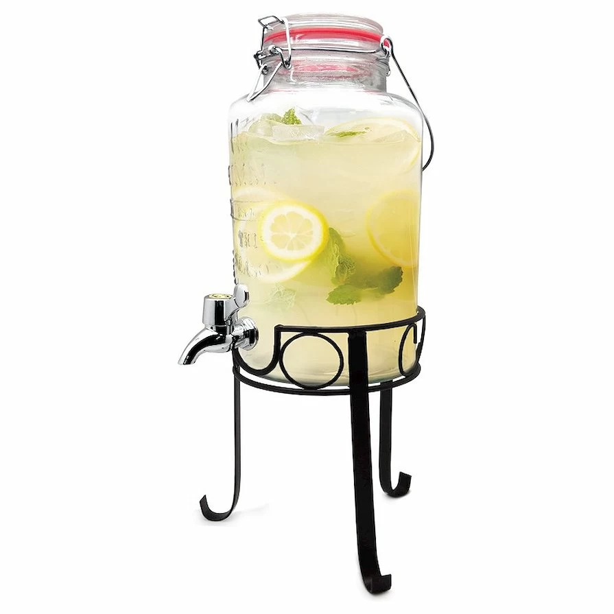 Емкость для настойки с краном 3 л. d=190, h=325 мм на подставке VB /1/