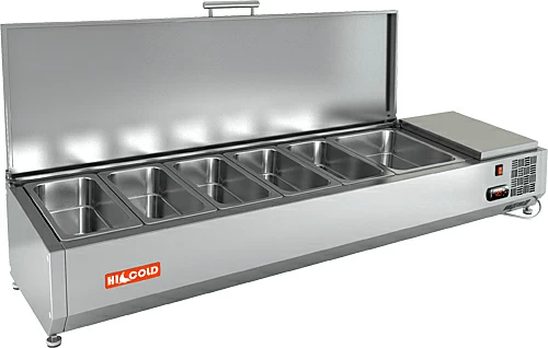 Витрина для ингредиентов HICOLD VRTU 1485 для стола PZE3