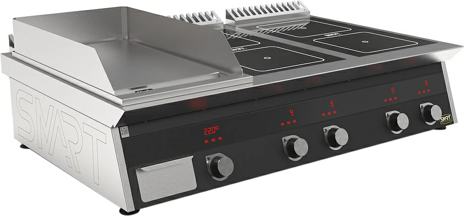 Плита индукционная комбинированная SMART INDUCTION K76-5PKB